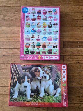 2--1000 Piece Puzzles by Eurographics